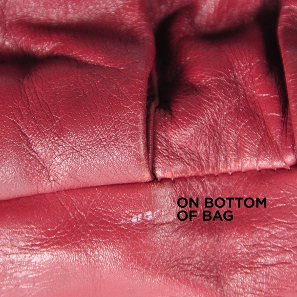 SEE BY CHLOE  Daytripper Tote Handbag Cherry Red! - Picture 6 of 8